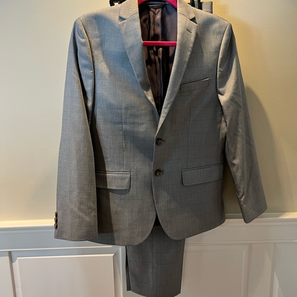 Lauren by Ralph Lauren light grey suit - blazer size 16R,...